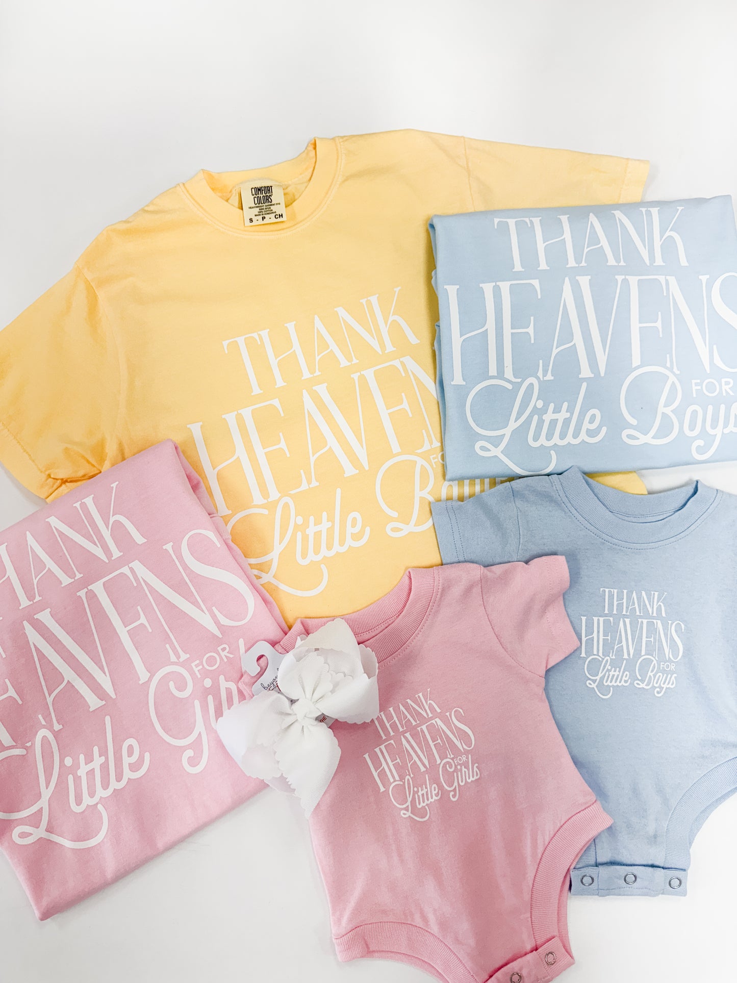 THANK HEAVENS FOR LITTLES GRAPHIC TEE