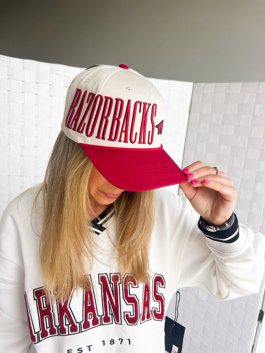 ARKANSAS STRETCH TRUCKER HAT