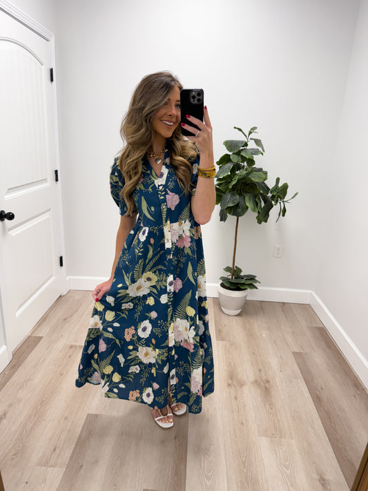 GREAT FALL DAY MIDI DRESS