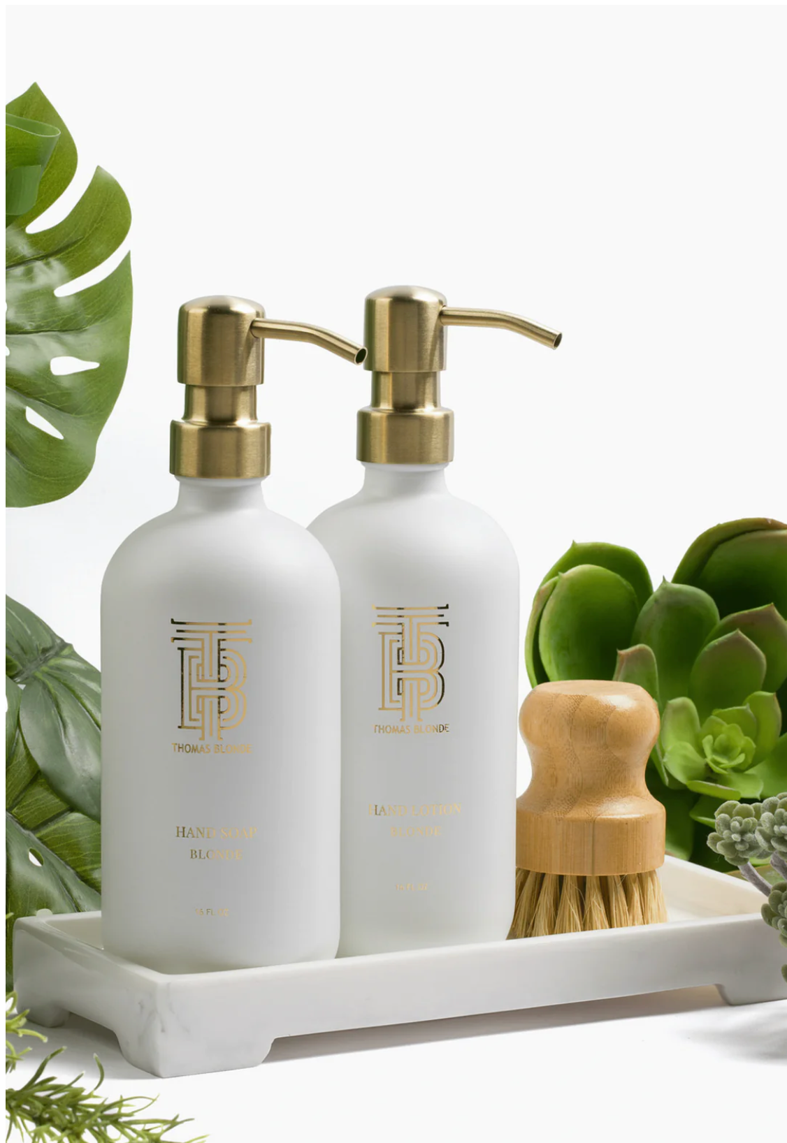 THOMAS BLONDE HAND SOAP DISPENCER