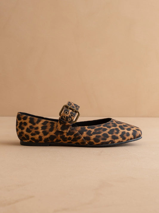 THE SOHO LEOPARD BALLET FLATS