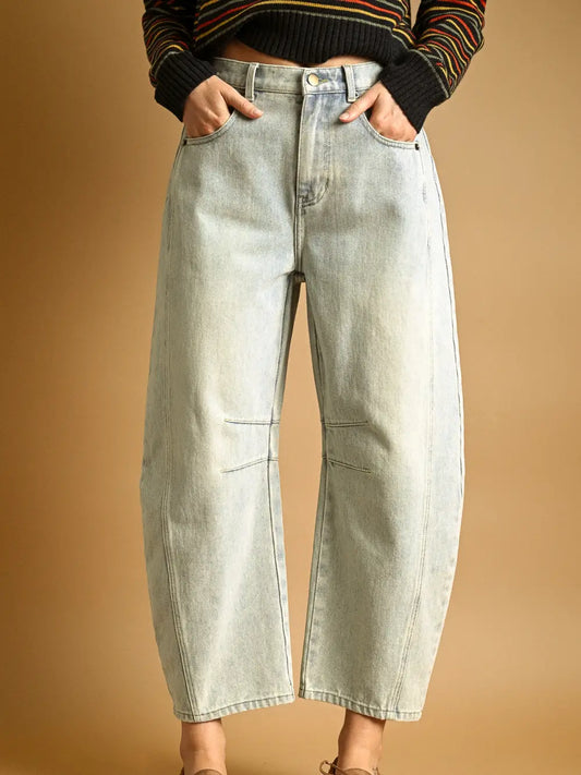 SO FETCH BARREL JEANS