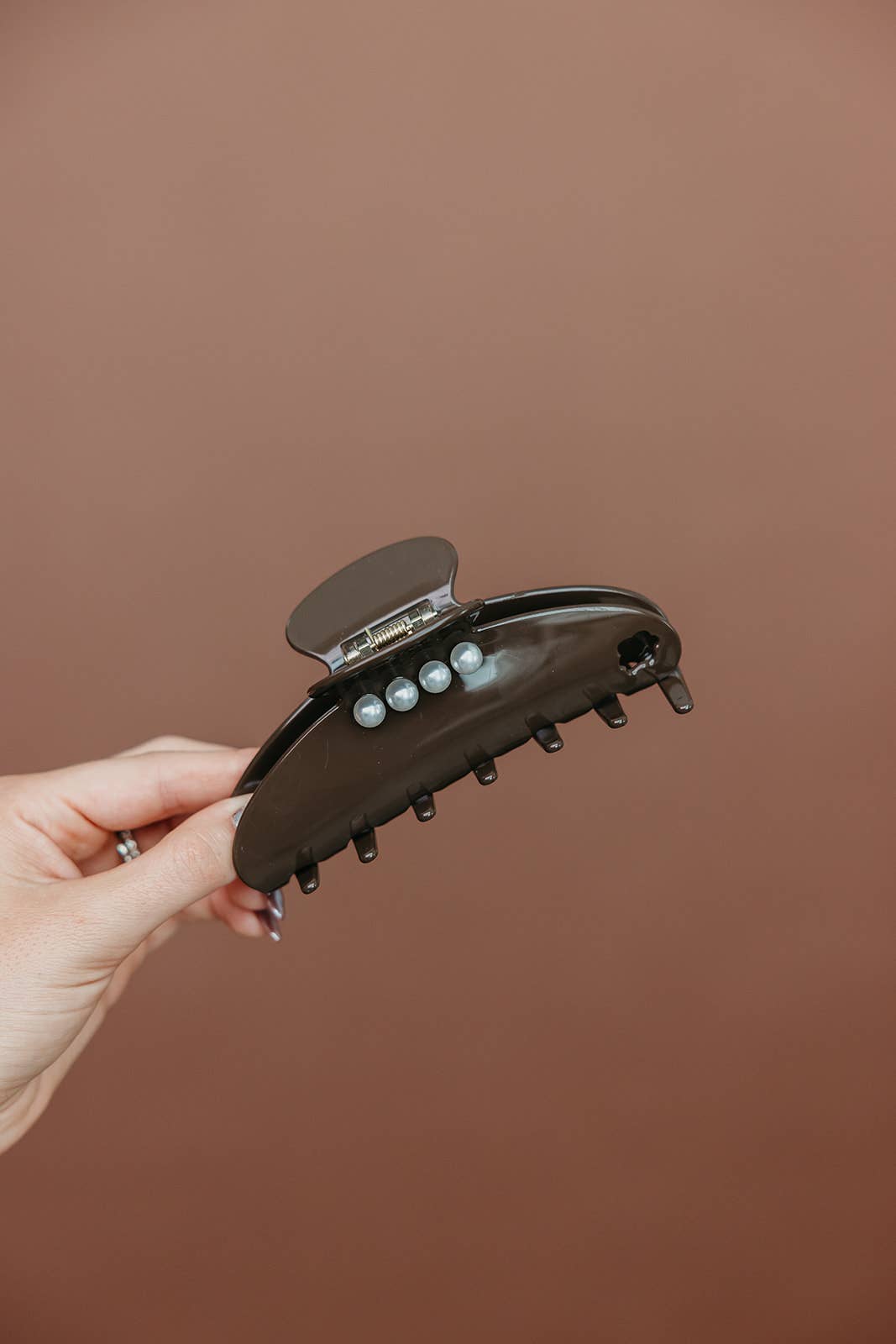KAXI House of Her - Brown with Pearl Acetate Claw - 2 Sizes