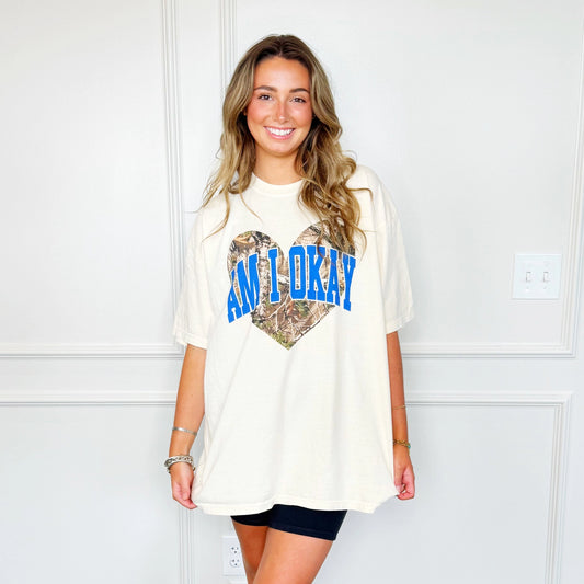 AM I OKAY GRAPHIC TEE