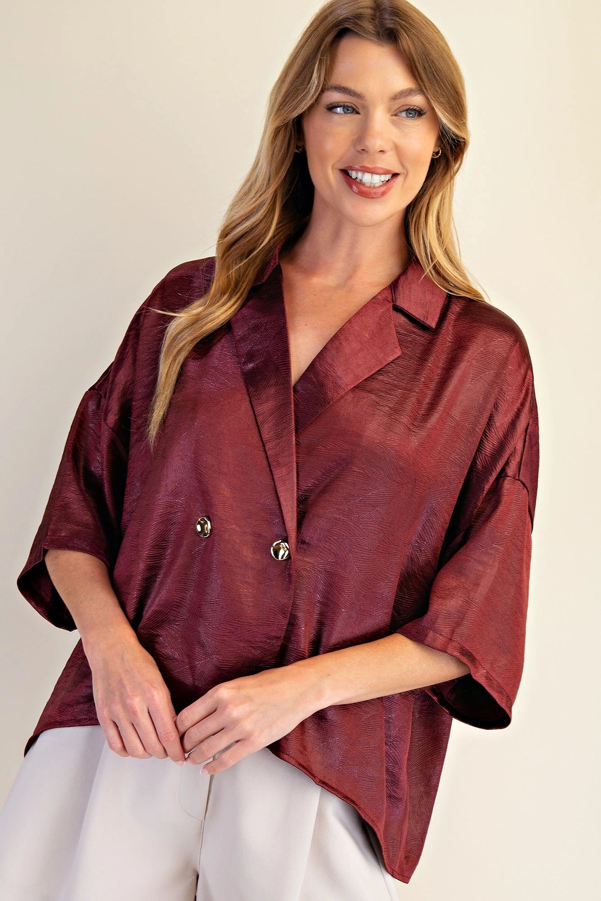 EVERYTHING GOES COLLAR SHIRT